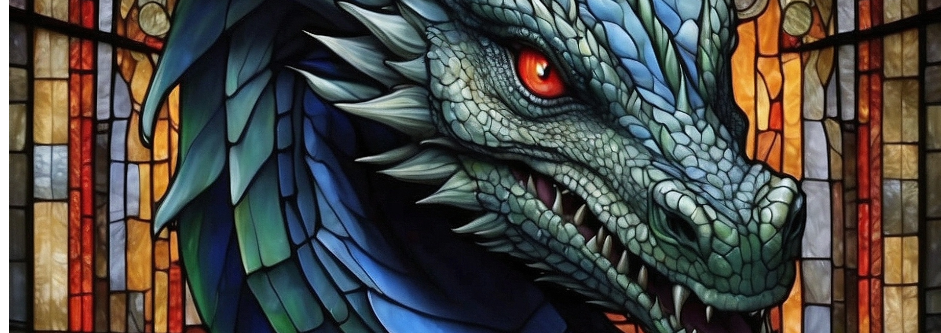 Dragons Stained Glass EDH Smartcard Collection