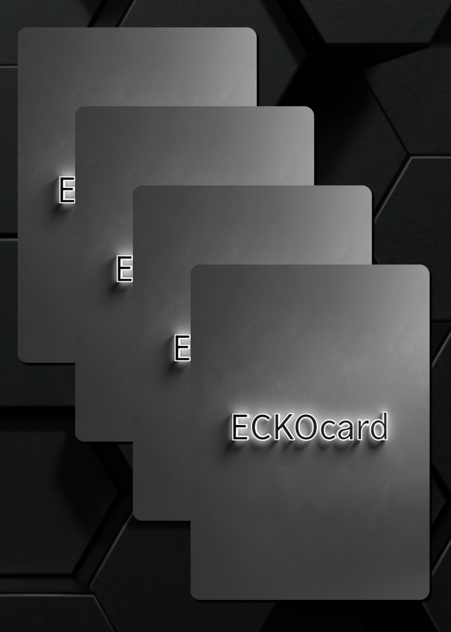 4 Pack of ECKOCard Blanks