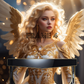 Blonde Angel ECKOcard™ for Angel Commander Decks