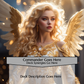 Blonde Angel Themed ECKOcard™ for Magic the Gathering Angel Players Personlization Options