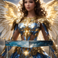 Brunette Asian Angel ECKOcard™ for Angel Commander Decks