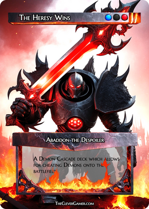 Chaos Goliath ECKOcard Card Example After Art