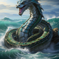 Coiled Sea Monster Full Art