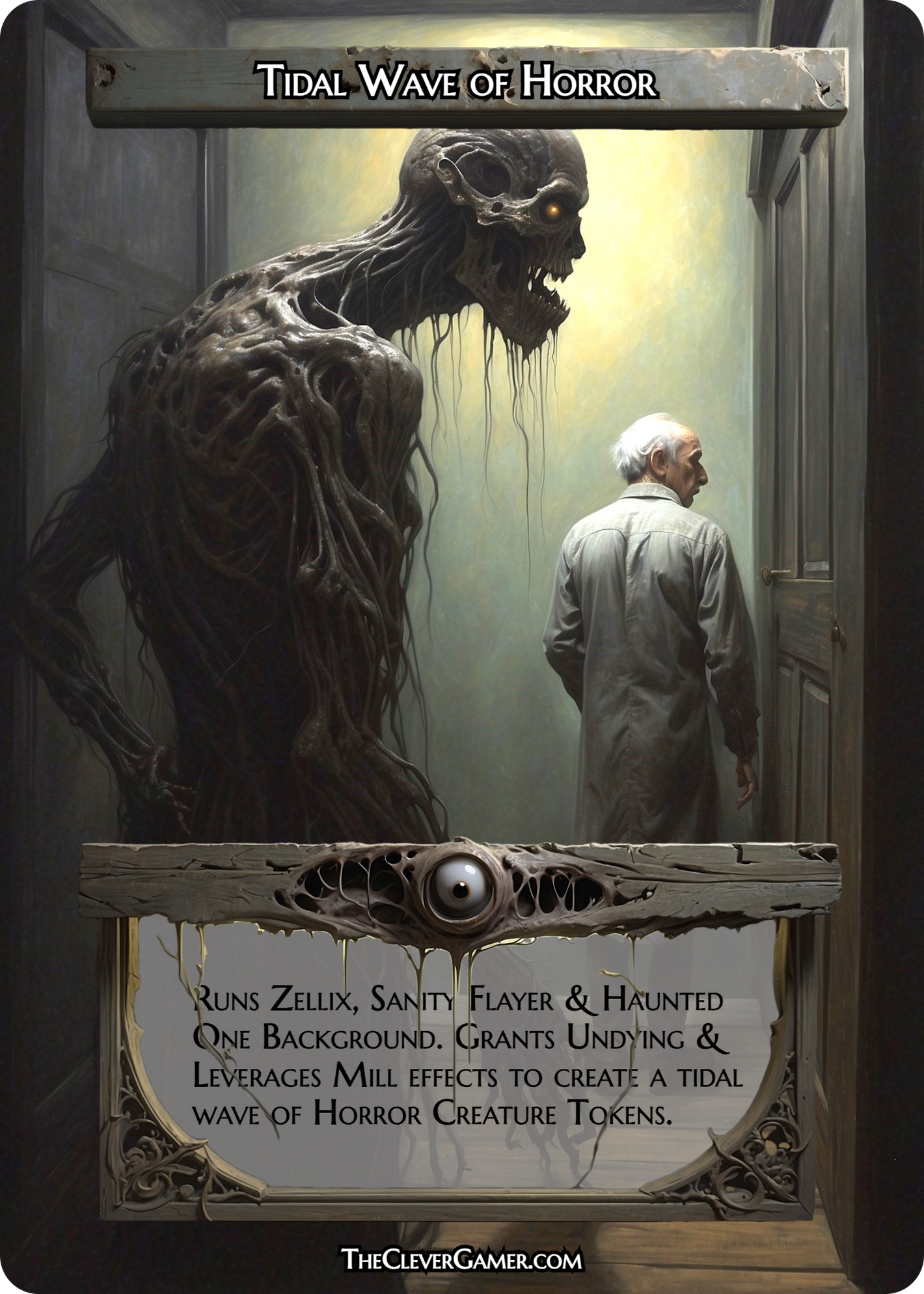 Creepy Horror EDH Smartcard Example Custom Card