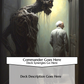 Creepy Horror EDH Smartcard Personalization