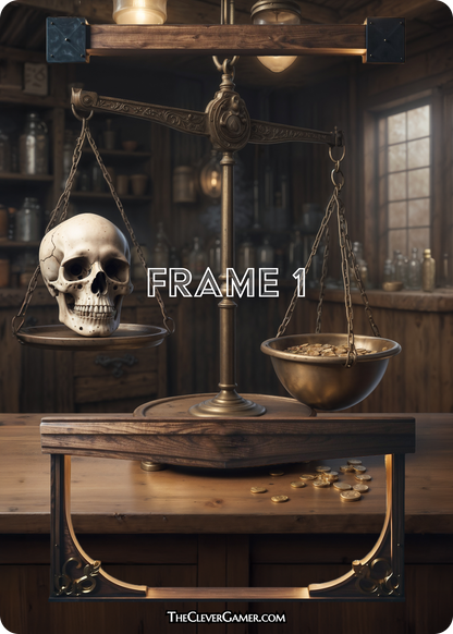 Death & Taxes Scale ECKOcard™ for D&T, Aristocrats Magic The Gathering Commander Decks