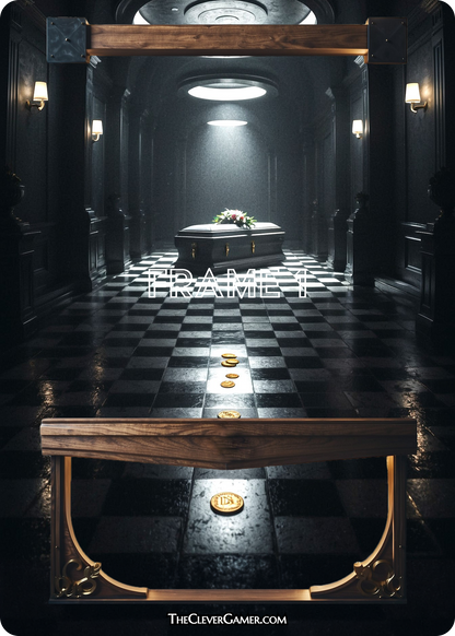 Coffin & Coins ECKOcard™ for Death & Taxes, Aristocrats Commander Decks