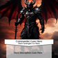 Demon Lord ECKOcard Customization Options