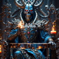 Demon Throne Commander ECKOcard™ for Demon Magic The Gathering Commander Decks