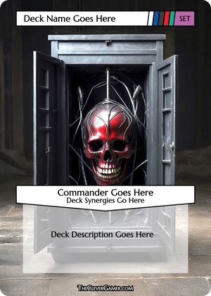 Demonic Skull ECKOcard Card Customizations