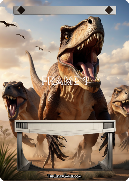 Raptor Pack Dinosaur ECKOcard™ for Dinosaur Magic The Gathering Commander Decks