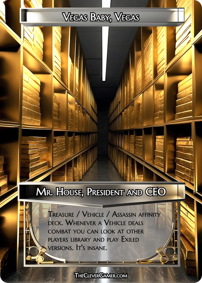 Endless Treasure ECKOcard Card Personalization Example Card