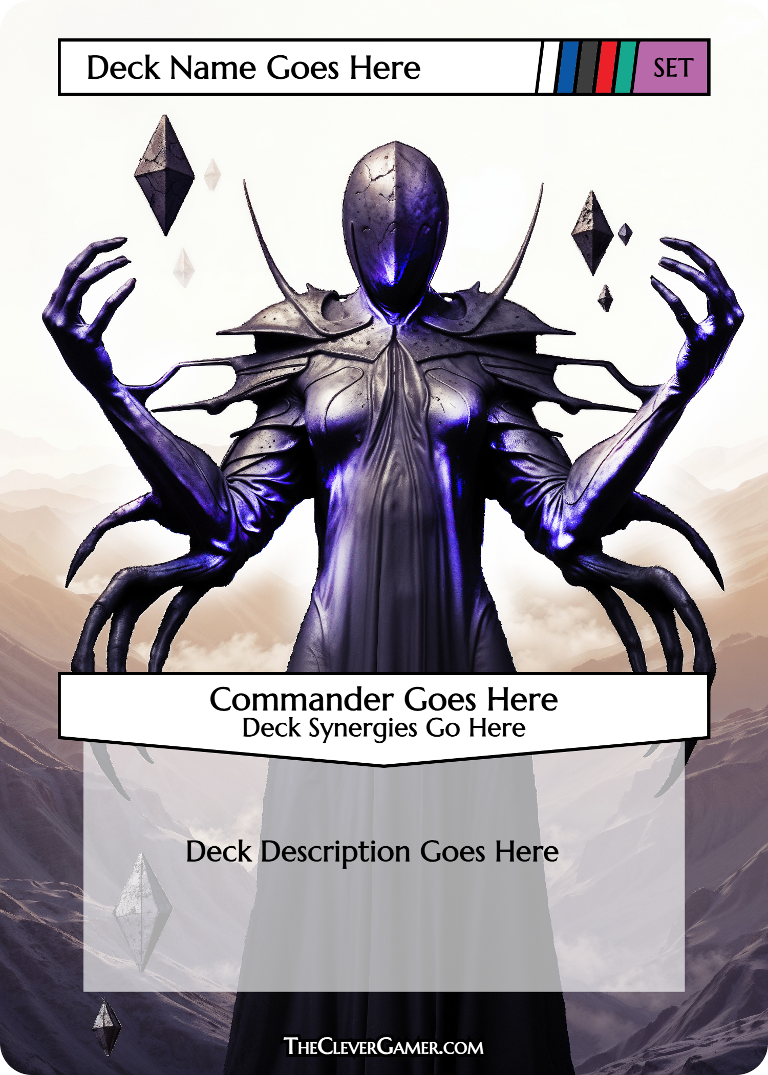 Faceless Horror EDH SmartcardCard Personalization