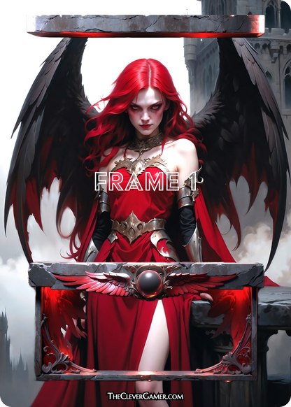 Fallen Angel ECKOcard™ for Angel Tribal Magic The Gathering Commander Decks