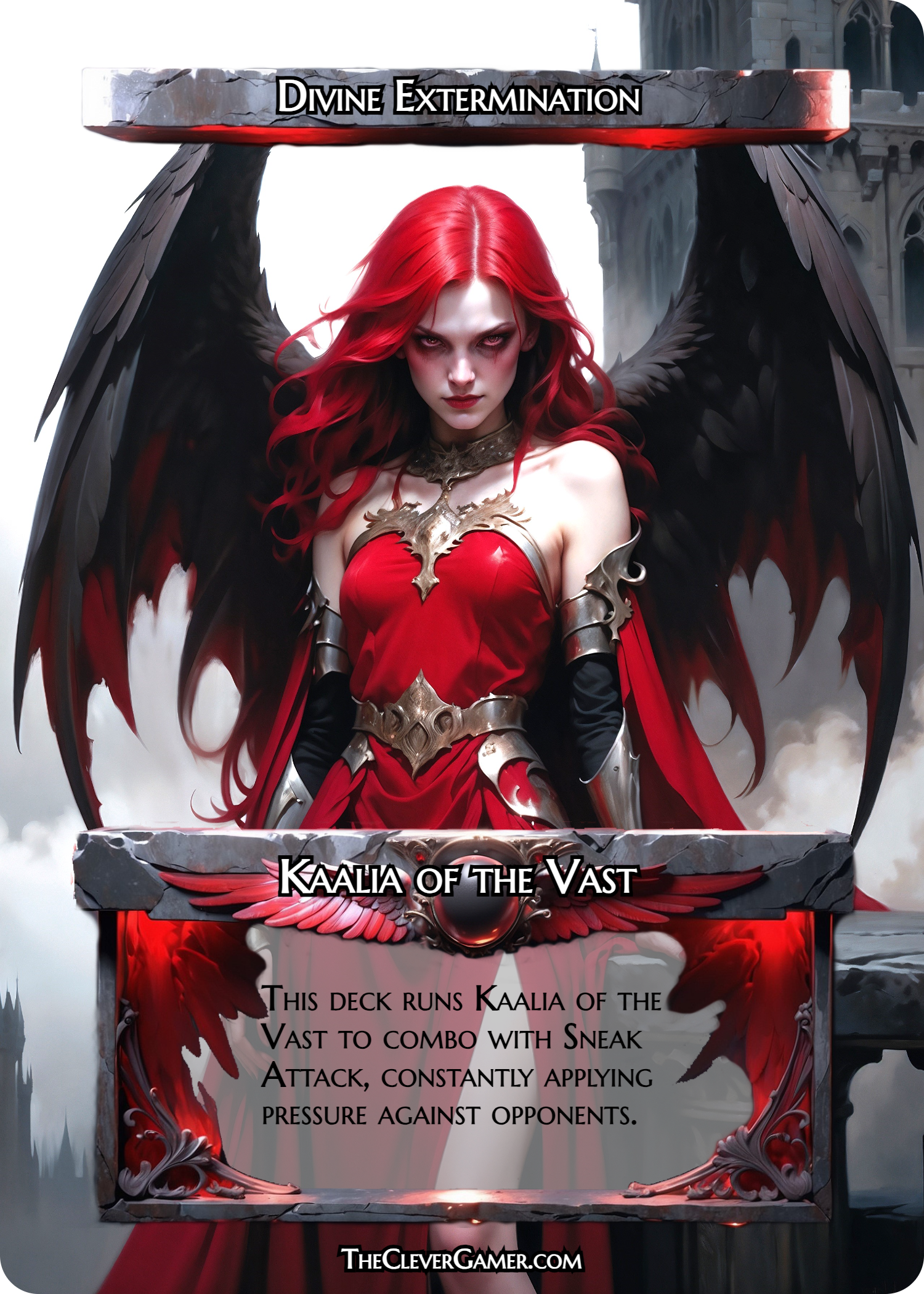 Fallen Angel ECKOcard™ Fully Custom