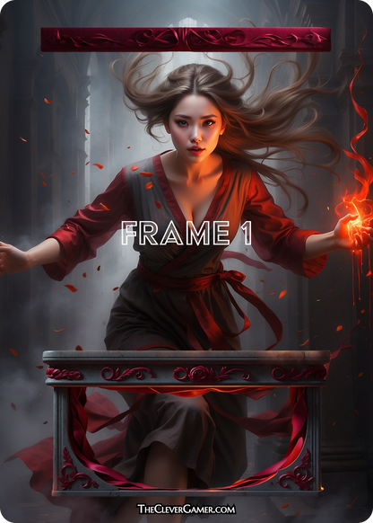 Female Spellslinger ECKOcard™ for Spellslinger Magic The Gathering Commander Decks