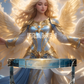 Floating Angel Themed ECKOcard™ for Angel Magic The Gathering Commander Decks