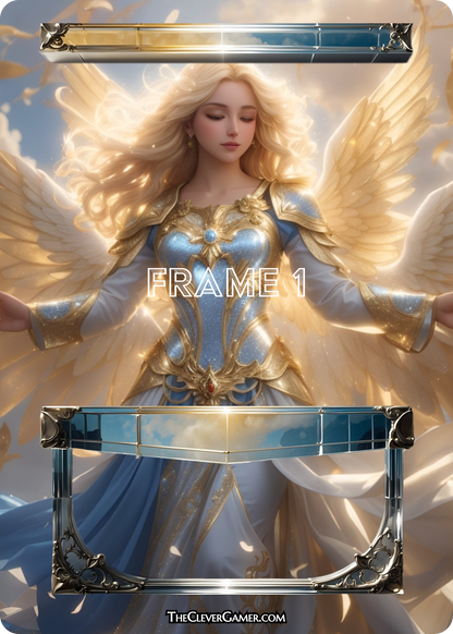 Floating Angel Themed ECKOcard™ for Angel Magic The Gathering Commander Decks