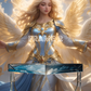 Floating Angel Themed ECKOcard™ for Angel Magic The Gathering Commander Decks