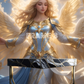 Floating Angel Themed ECKOcard™ for Angel Magic The Gathering Commander Decks