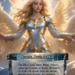 Floating Angel EDH Smartcard Actual Card Customized