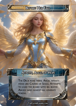 Floating Angel EDH Smartcard Actual Card Customized