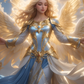 Floating Angel Themed ECKOcard™ for Magic the Gathering Angel Players Full Art