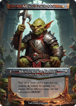 Goblin Leader Themed EDH Smartcard Example Card