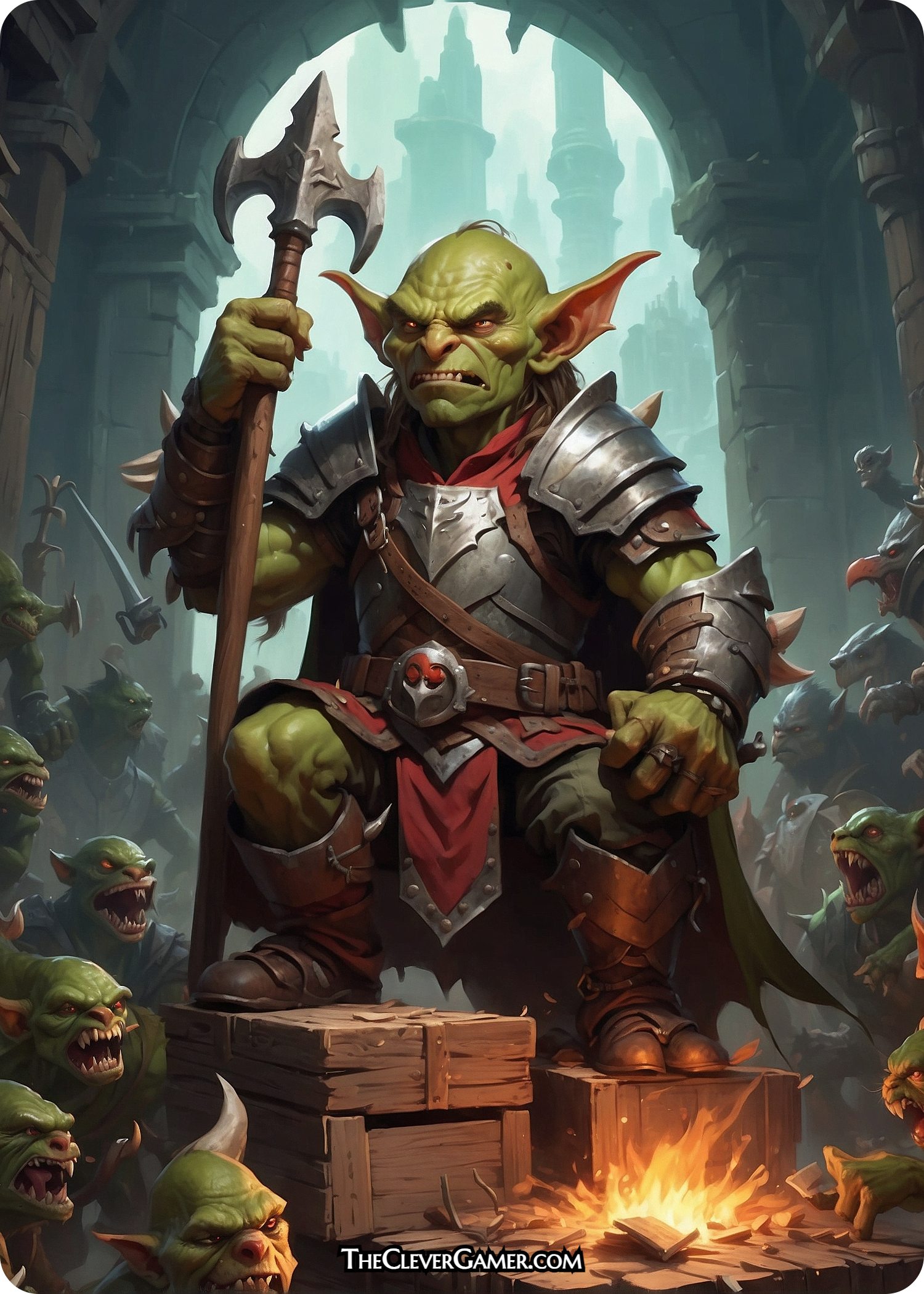 Goblin Leader Themed EDH Smartcard Full Art