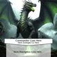 Green Dragon EDH Smartcard Card Personalization