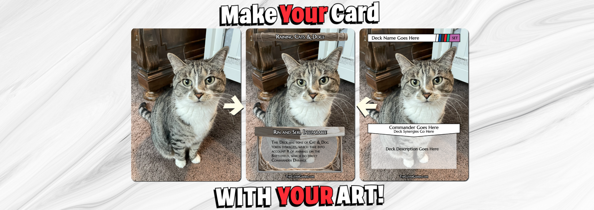 How To Make Custom Card Banner