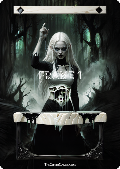 Infected Elf Queen ECKOcard™ for Infect or Phyrexian Magic The Gathering Commander Decks