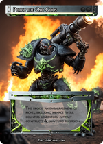 Overwhelming Artillery ECKOcard Example Customized Card