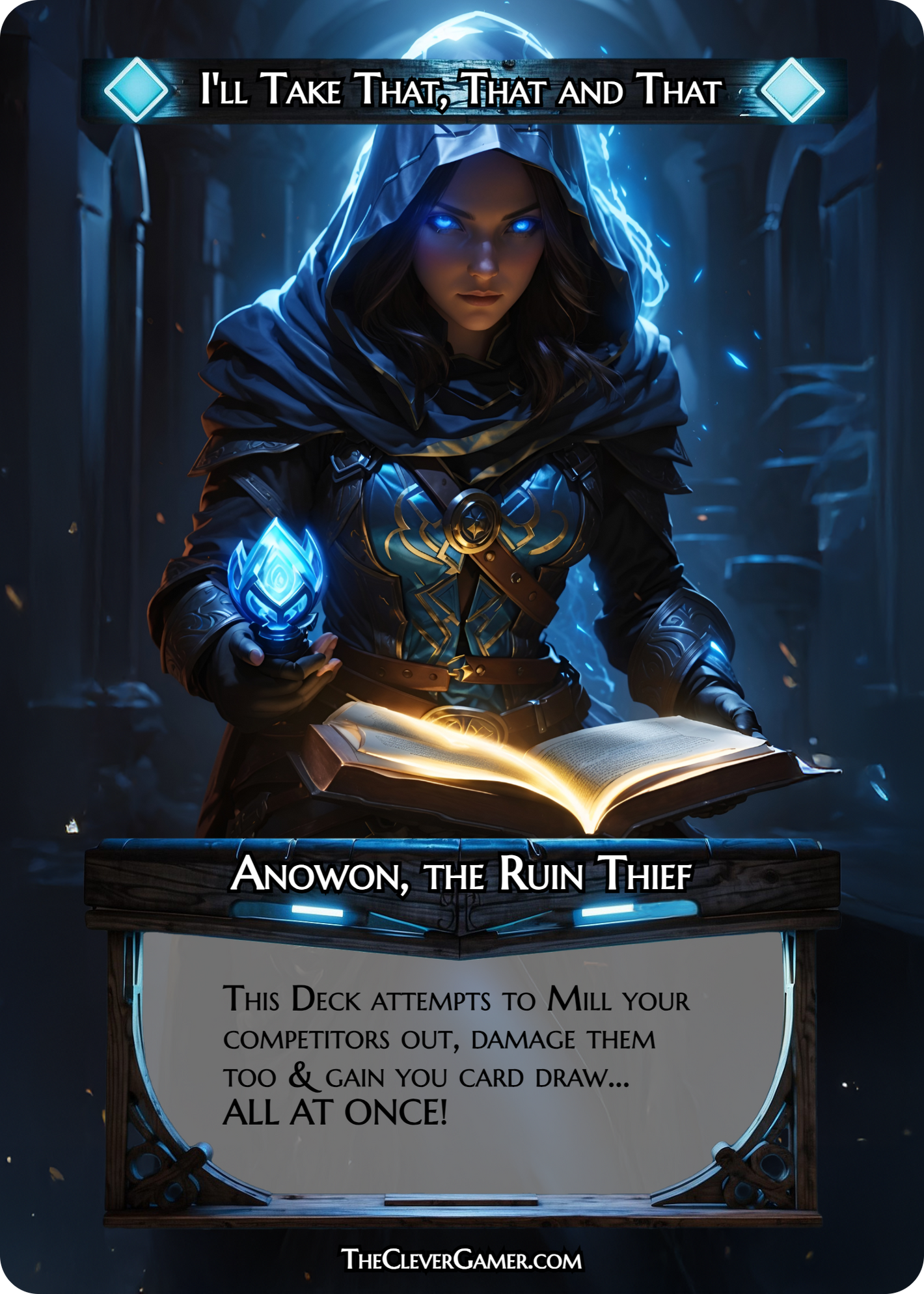 Rogue Secrets Thief Card Example