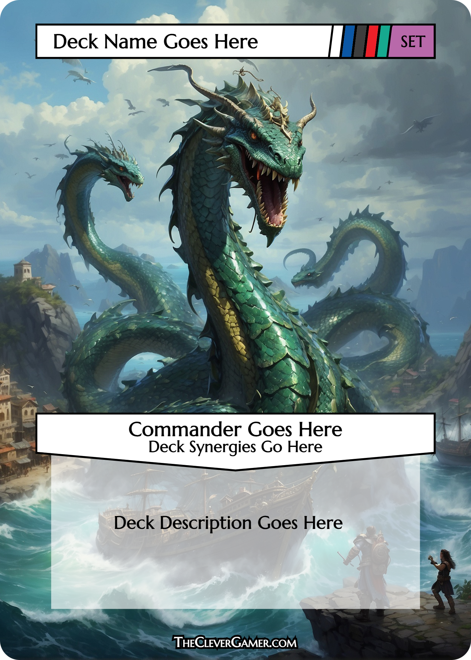 Sea Monster Customization Options