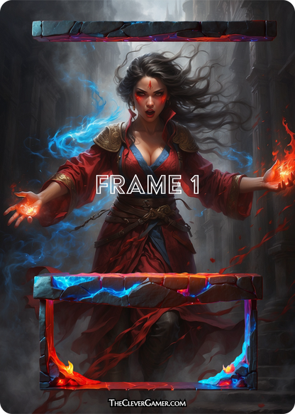 Spellslinger Sorceress ECKOcard™ for Magic The Gathering Commander Decks