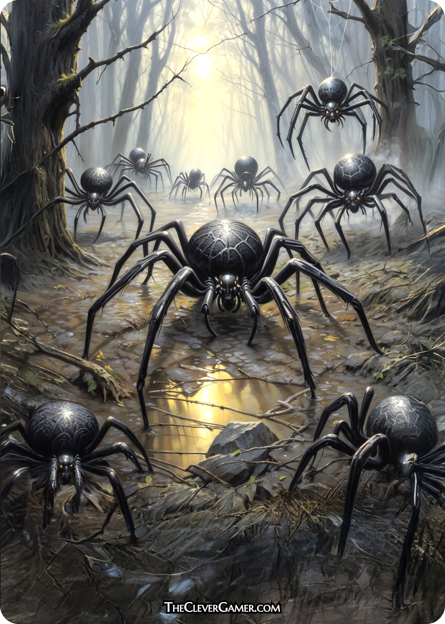 Spider Swarm ECKOcard Full Art