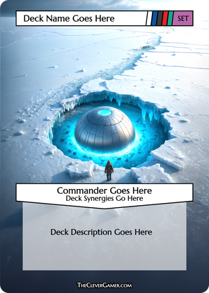 The Sphere In The Ice ECKOcard Example Card Personalization