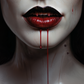 Up Close Female Vampire EDH Smartcard Full Art