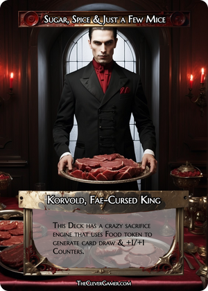 Vampire Dinner Party themed EDH Smartcard Card Example