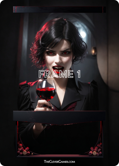 Wine or Blood Vampire ECKOcard™ for Vampire Commander Decks