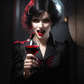 Wine or Blood Vampire Full Art