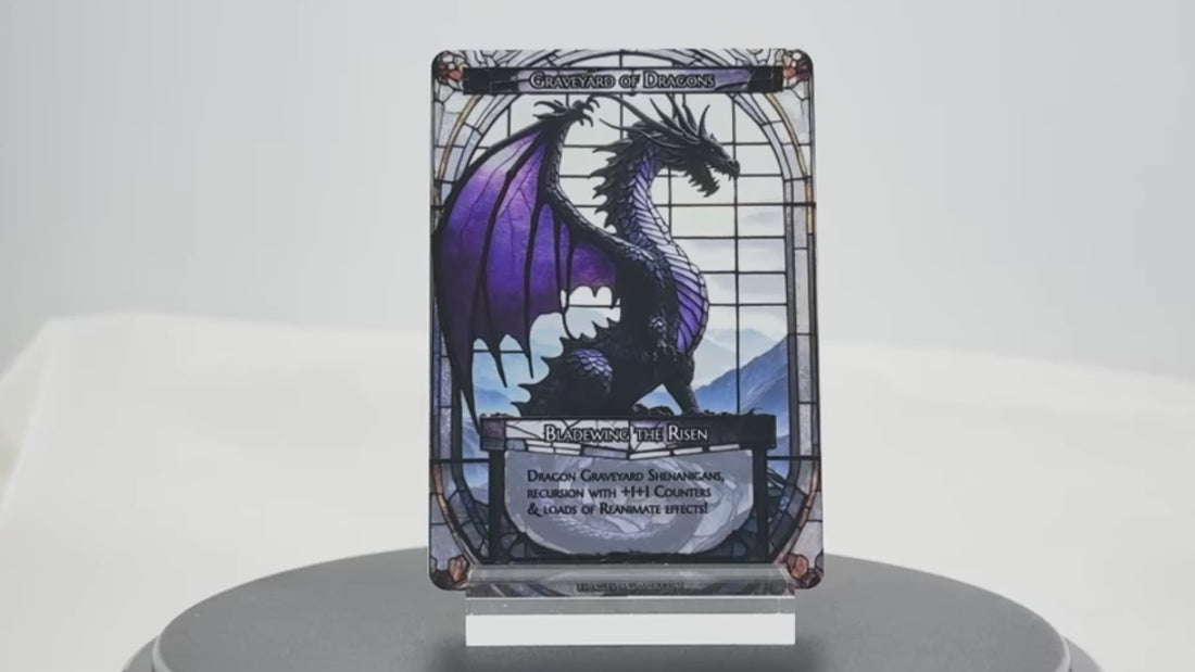 Stained Glass Dragon Deck ECKOcard™ | 360°
